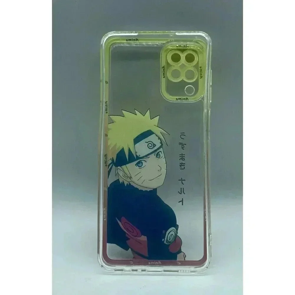 Anime Naruto Sasuke Japanese Manga‎ Design TPU Clear Case for Samsung Galaxy A12